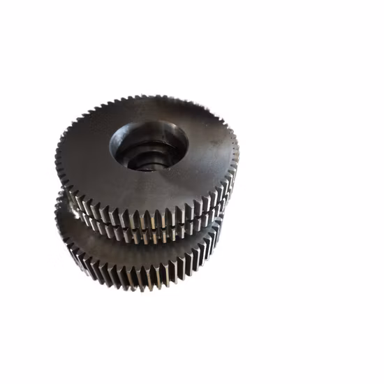 Double Spur Gear Powder Metallurgy Double Steel Spur Gear